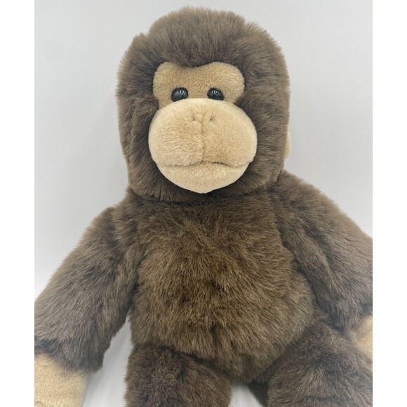 Build A Bear Workshop Vintage Brown Monkey/Chimp Plush BAB Sound Recording - Picture 2 of 12